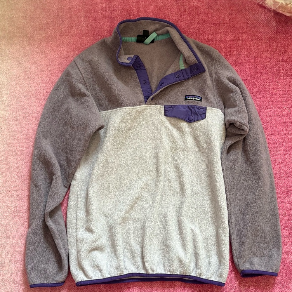 Patagonia Synchilla purple Fleece M vintage